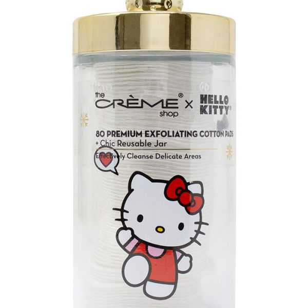 Hello Kitty - Exfoliating Cotton Pads
