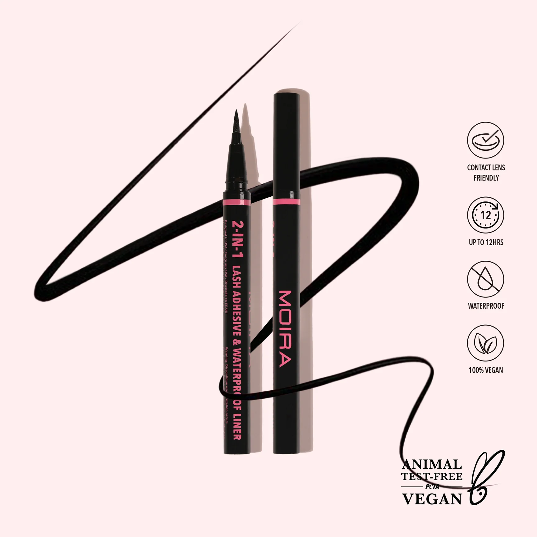 2-In-1 Lash Adhesive & Waterproof Liner