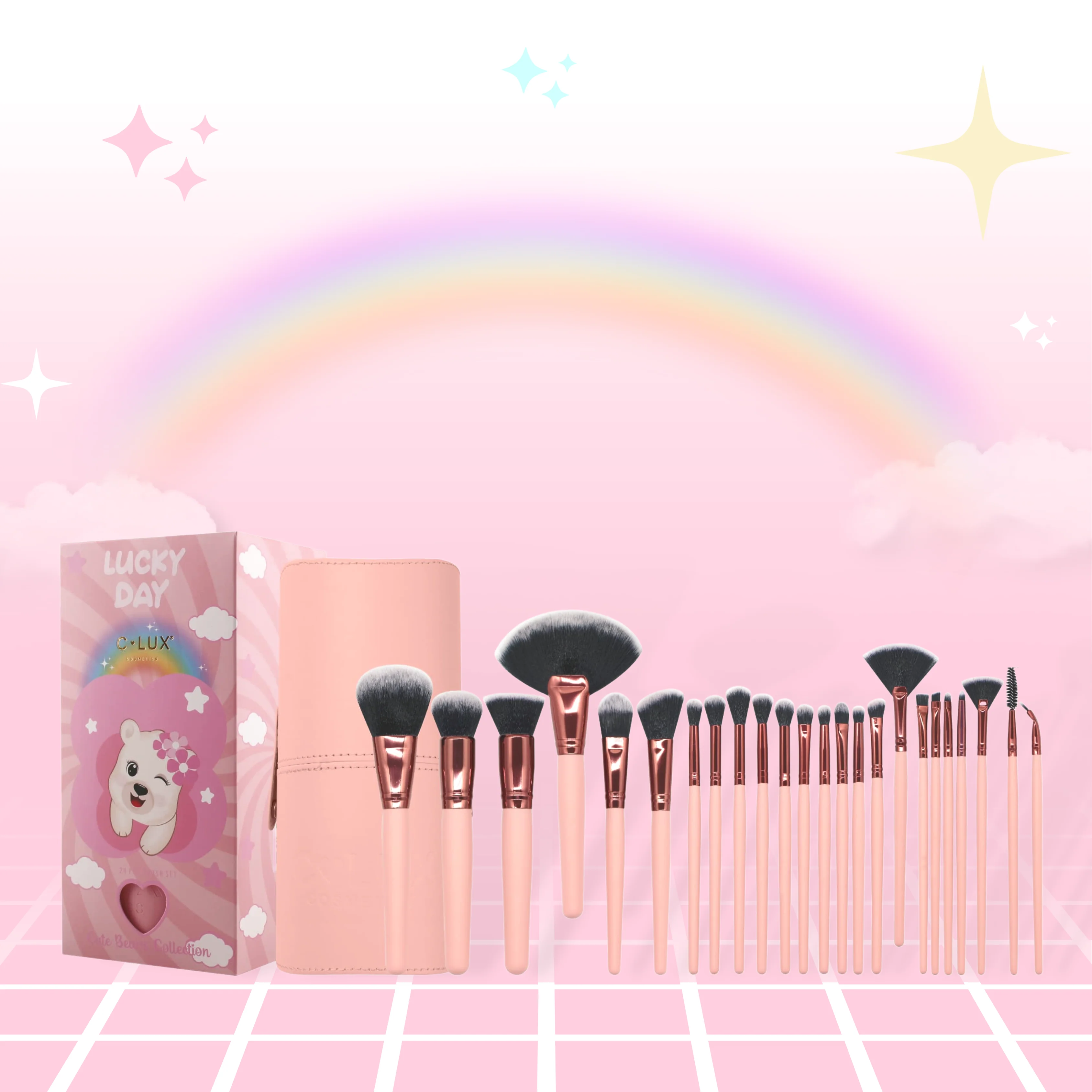 Clux Cute Bears Collection Brush Set - Image 5