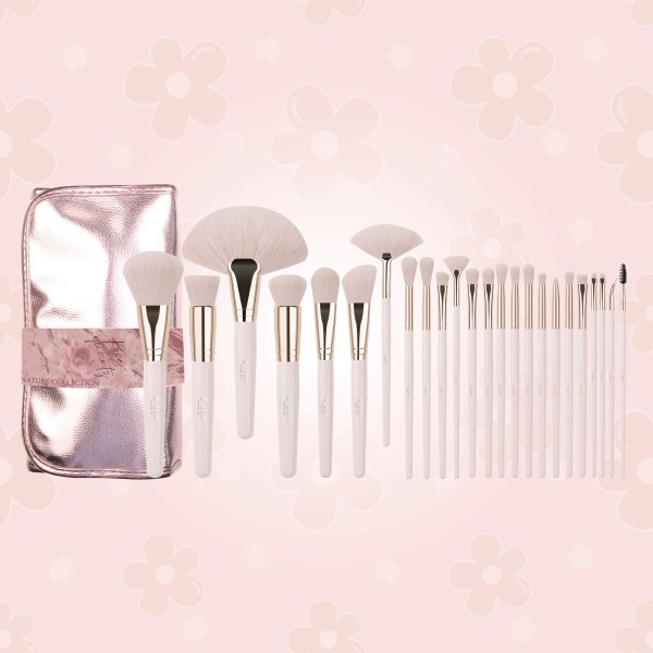 Makeup Brush Set 24 Pcs Nature Collection