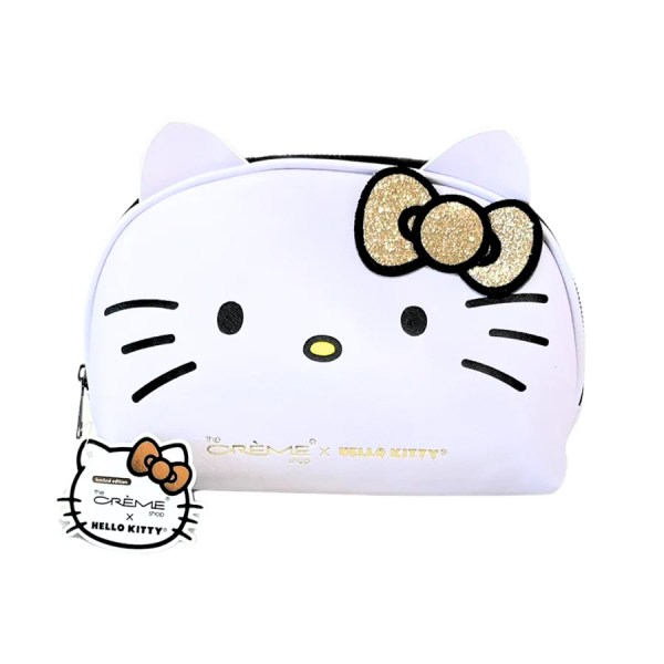 Hello Kitty Makeup Travel Pouch (Gold)