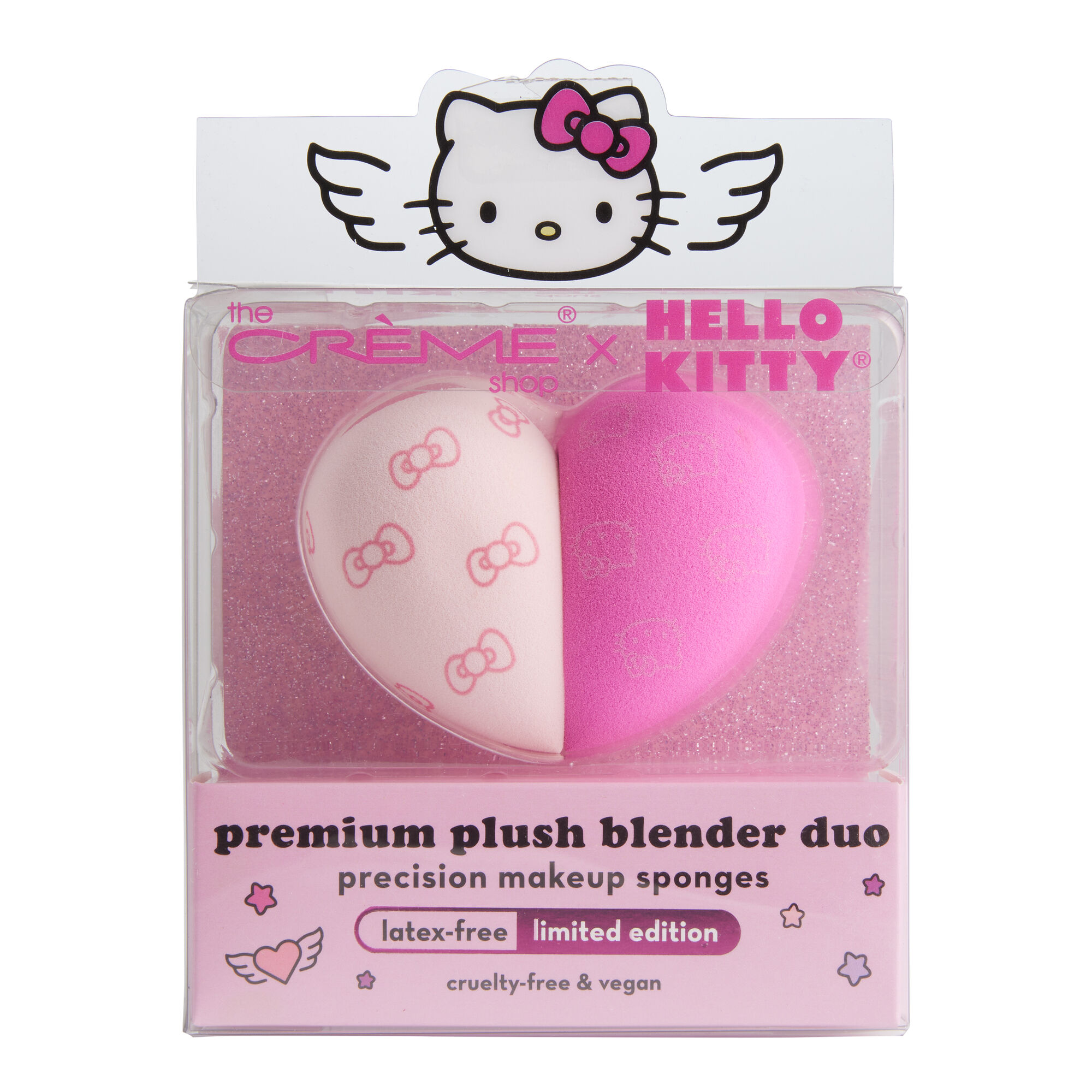 The Creme Shop Hello Kitty Premium Plush Makeup Sponge Duo