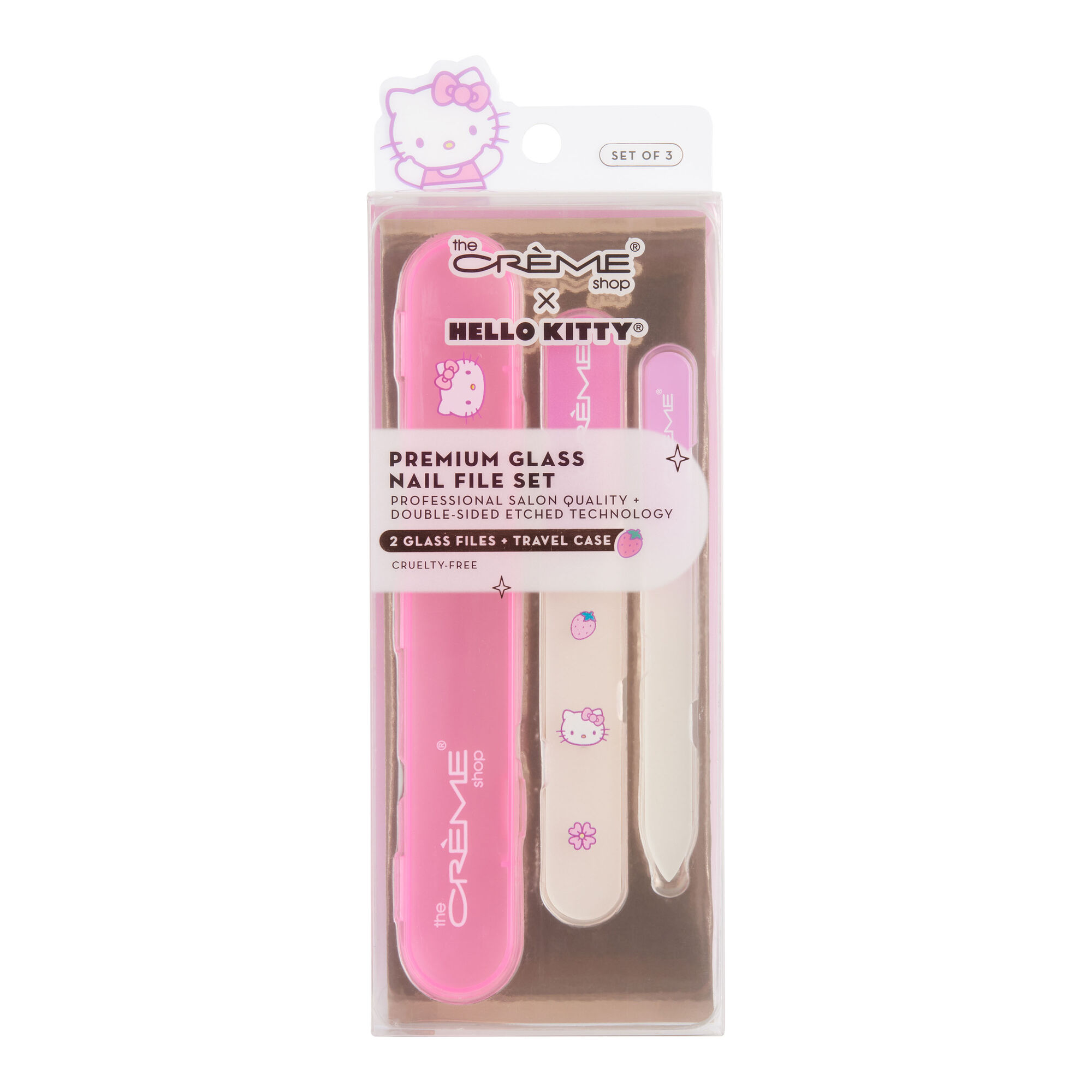 Hello Kitty Premium Glass Nail File Set - Image 2