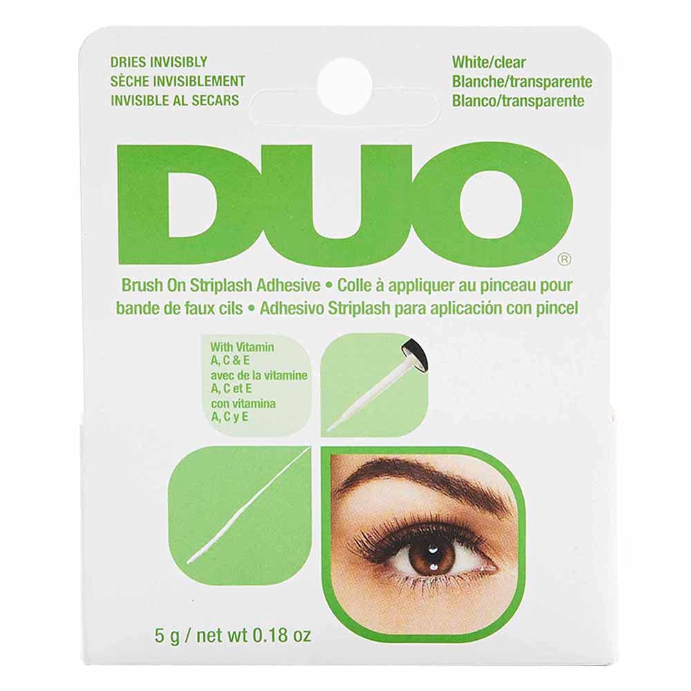 Duo Brush-On Lash Adhesive with Vitamins A, C & E, Clear