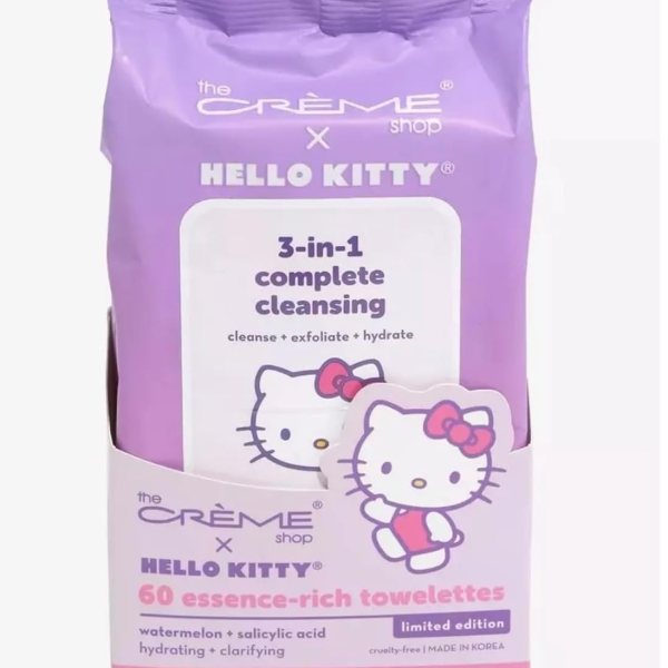 Hello Kitty 60 Essence-Rich Towelettes