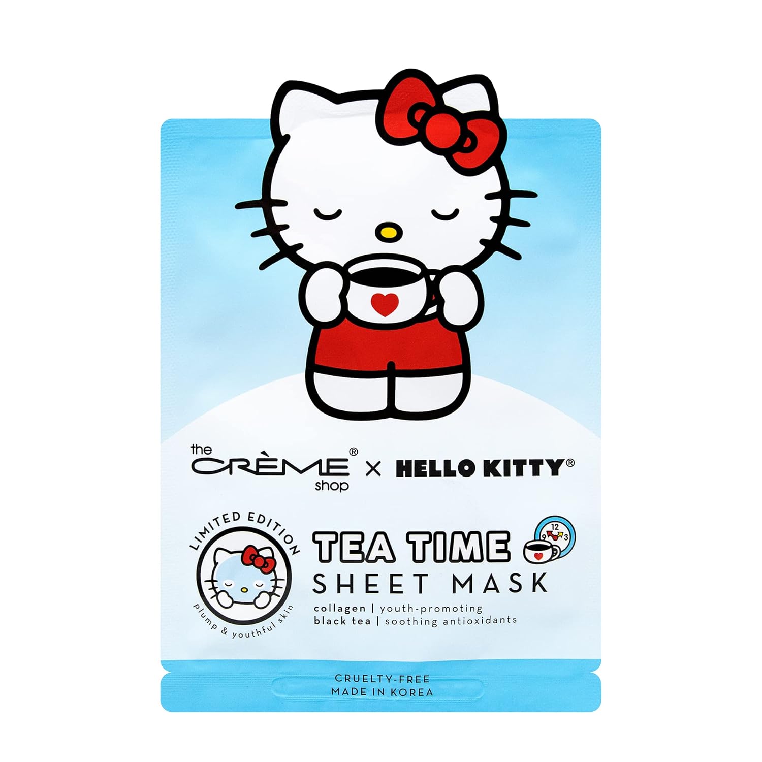 Hello Kitty Tea Time Sheet Mask (3 Pack) - Image 3