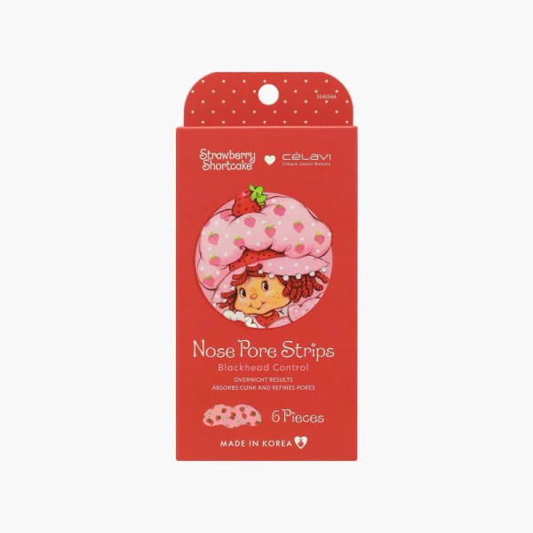 Celavi Strawberry Shortcake 6PC Nose Strips