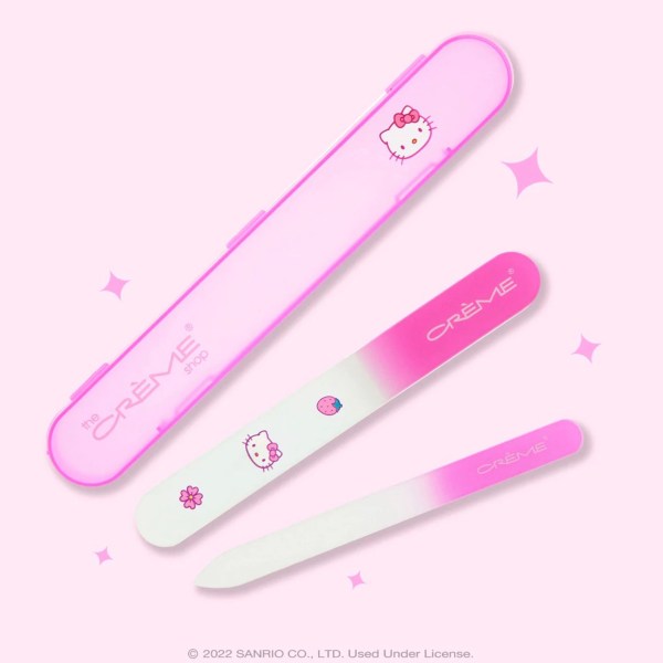 Hello Kitty Premium Glass Nail File Set