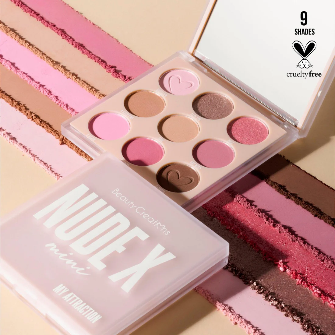 Beauty Creations NUDE X Mini Shadow Palette - My Attraction
