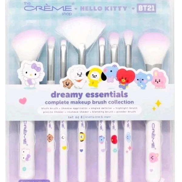 Hello Kitty BT21 Dreamy Essentials Brush Set