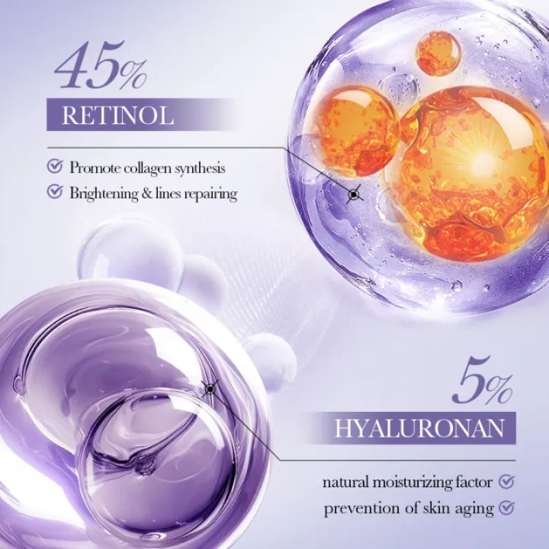 BIOAQUA Retinol 6 IN 1 GIFT Box Anti-Wrinkle Tighten High Moisture Skin Care Set - Image 4